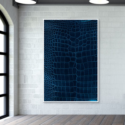 Blue skin Wall Art