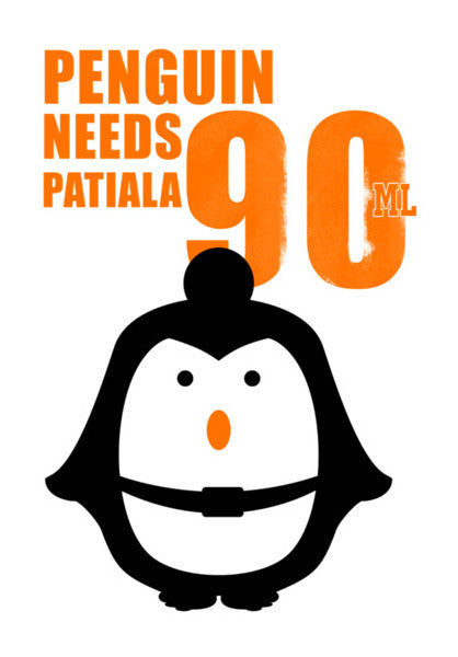 Penguin Needs Patiala 90ML Art PosterGully Specials