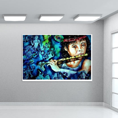 krishna Wall Art