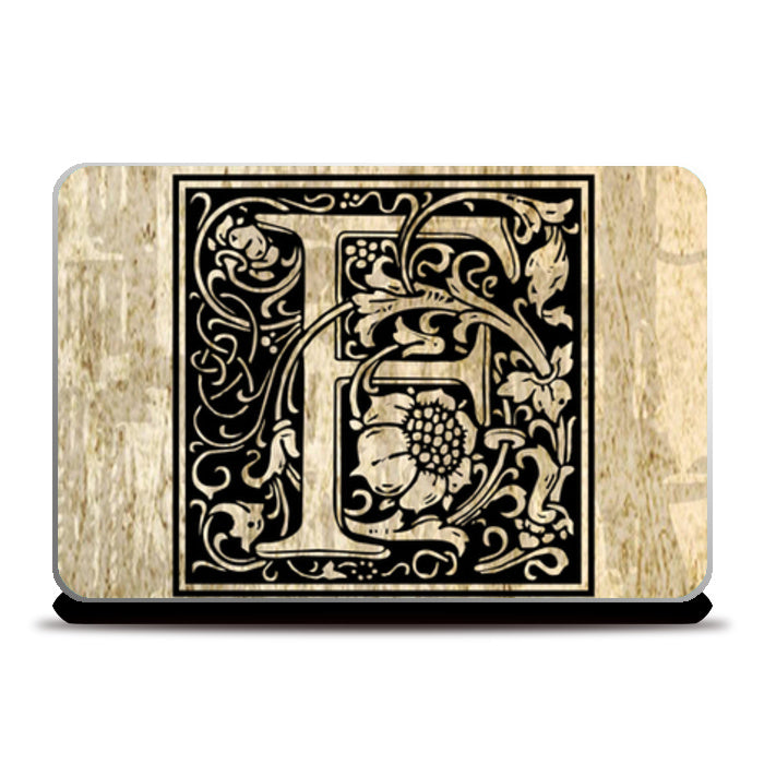 Ornate F Laptop Skins