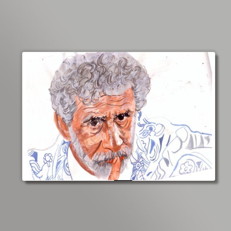 Versatile Naseeruddin Shah silences critics with his performances Wall Art