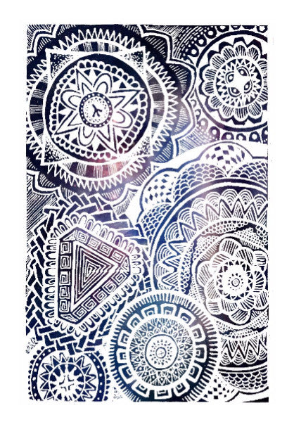 Wall Art, Peace abstract mandala Wall Art | Artist bhaumik, - PosterGully