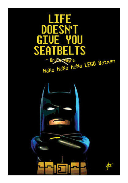 Lego Batman  Art PosterGully Specials