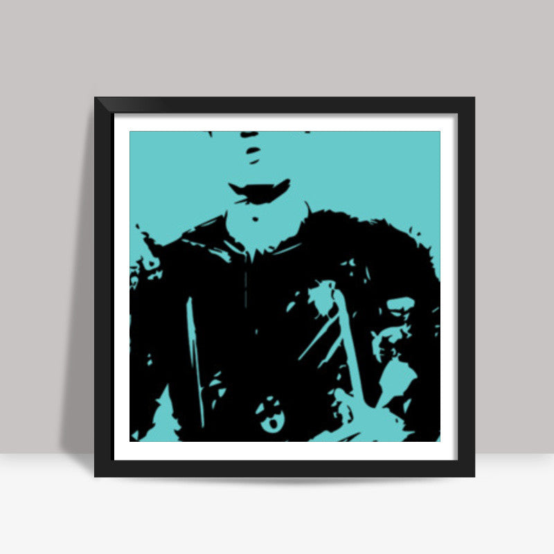 Ronaldo Minimal Design Square Art Prints