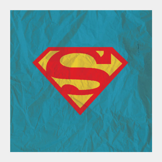 Square Art Prints, SUPERMAN