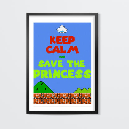 Super Mario Poster Wall Art