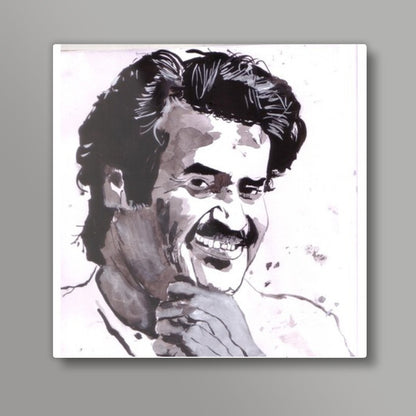 Mind It, says Superstar Rajanikant Square Art Prints