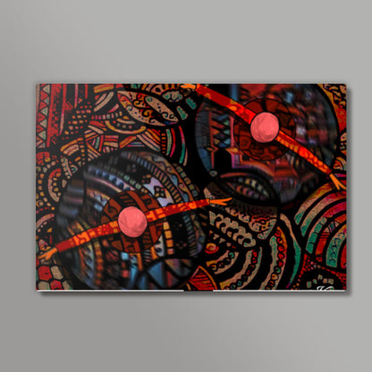 Dancing with colors Wall Art