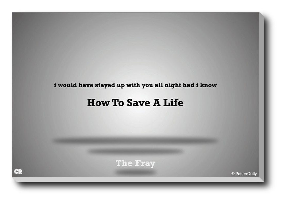 Brand New Designs, How To Save A Life  Artwork