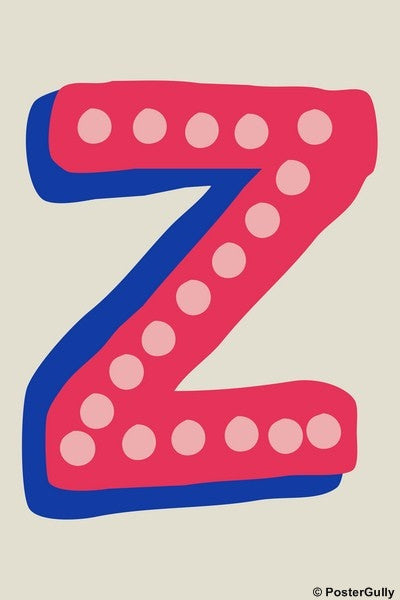 Wall Art, Z-Alphabets, - PosterGully