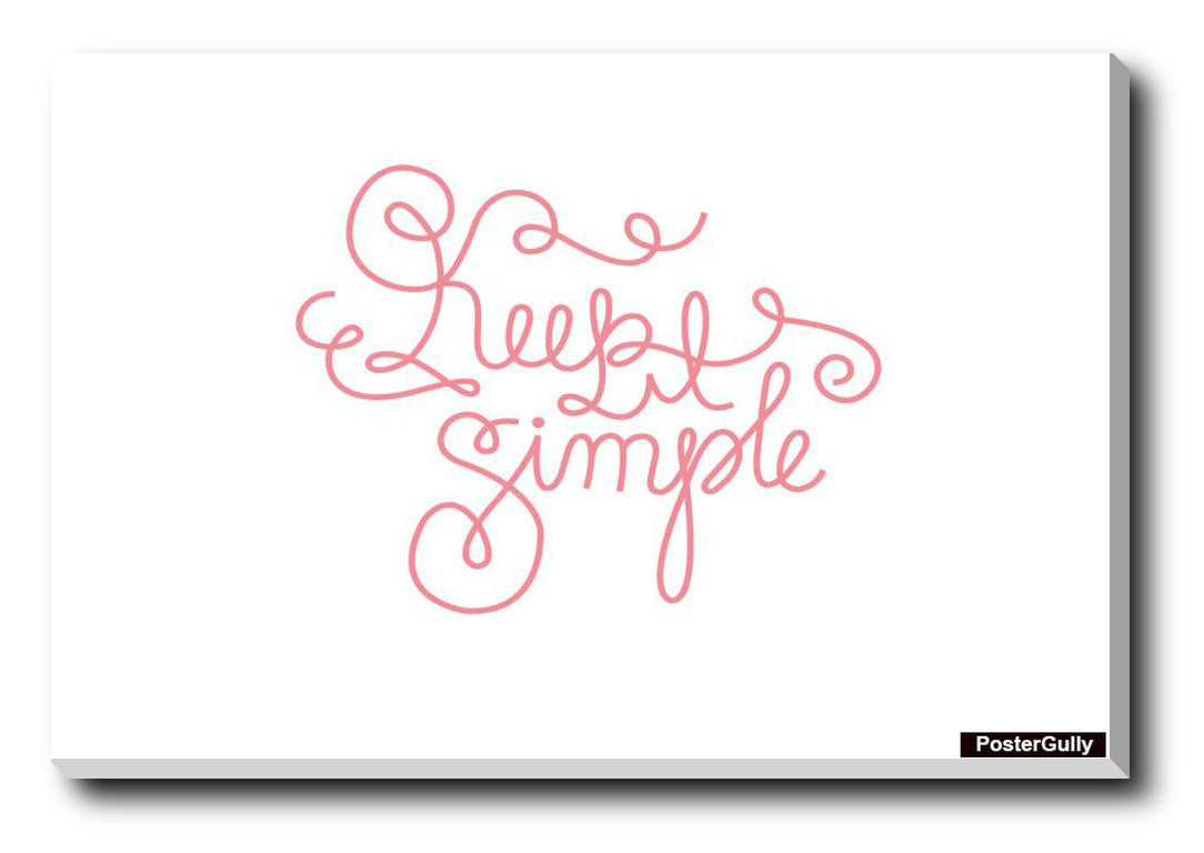 Brand New Designs, Keep It Simple Artwork