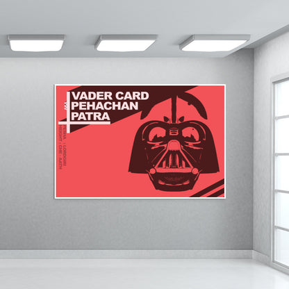 VaderCard aka Pehachan Patra Wall Art