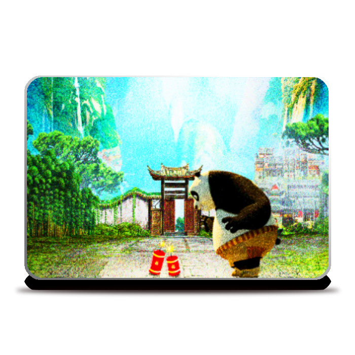 Laptop Skins, Kung Fu Panda Laptop Skin | Pallab Bhowmik, - PosterGully