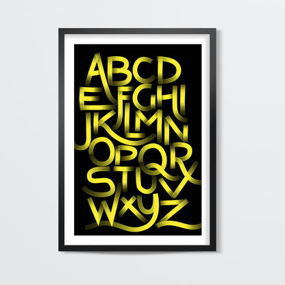 Alphabets Wall Art Wall Art