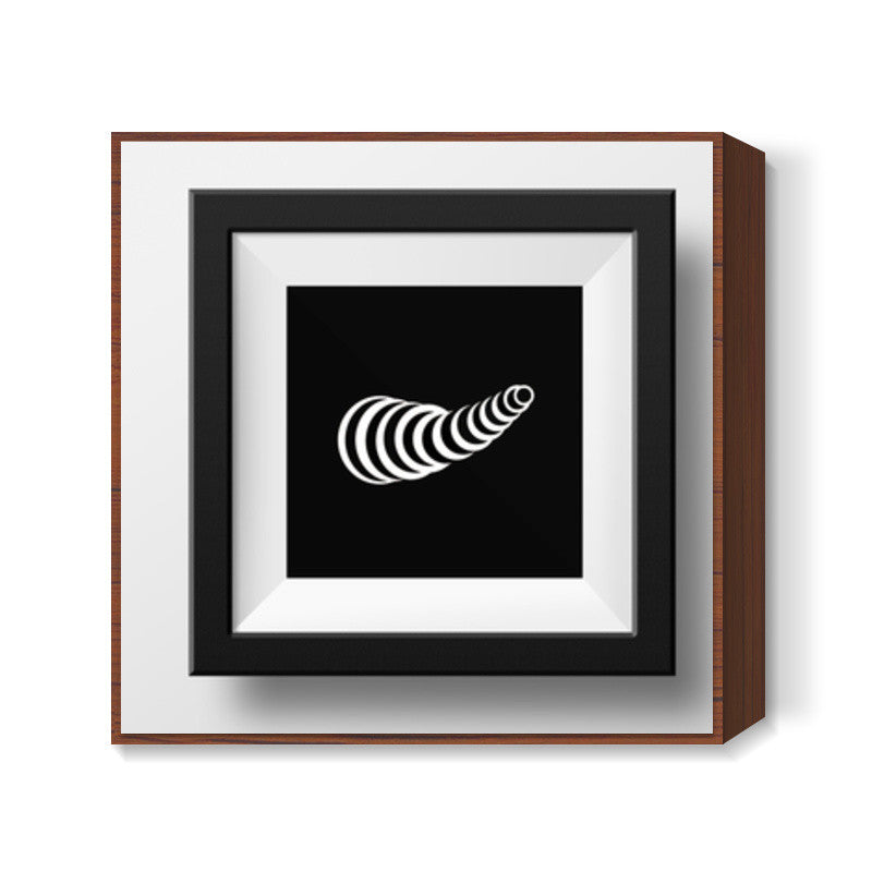 Illusion wall art Square Art Prints