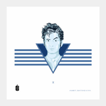 Square Art Prints, Doctor Who - Tenth Doctor