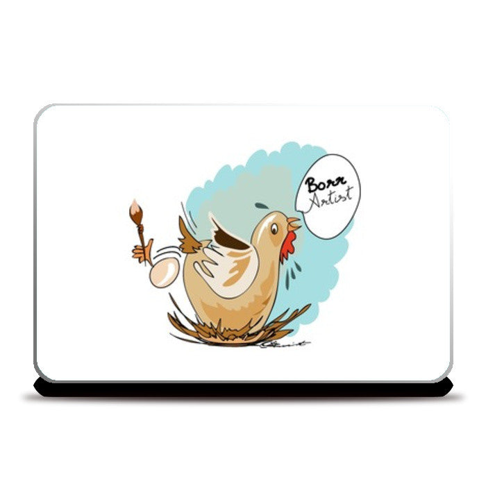 BORN ARTIST Laptop Skins