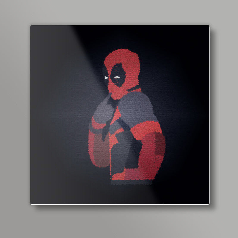 DEADPOOL MOSAIC! Square Art Prints