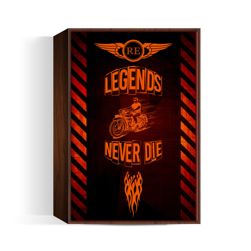 Legend Never Die Wall Art