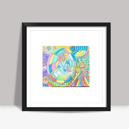 Astral world Square Art Prints