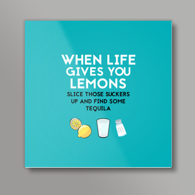 Lemons Square Art Prints