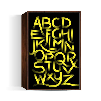 Alphabets Wall Art Wall Art