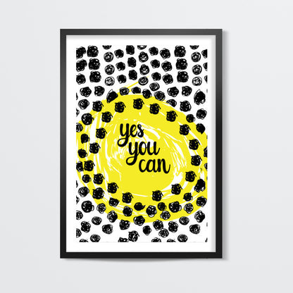 YES YOU CAN! Wall Art