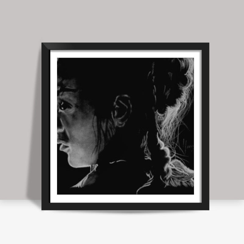 Arya Stark Valar Morghulis Square Art Prints