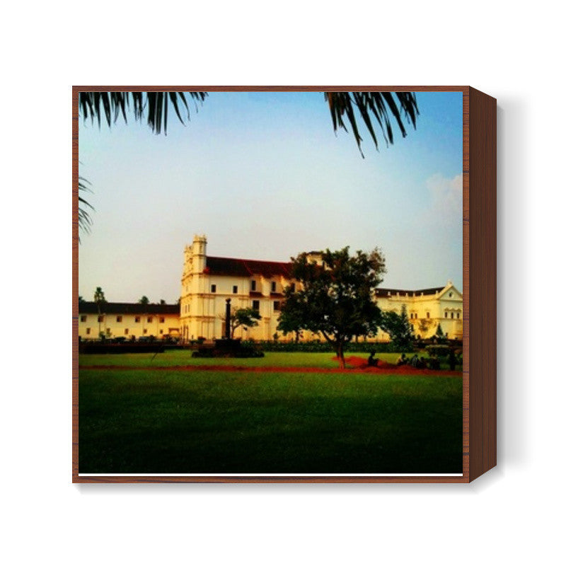 St. Francis of Asisi, Goa Square Art Prints