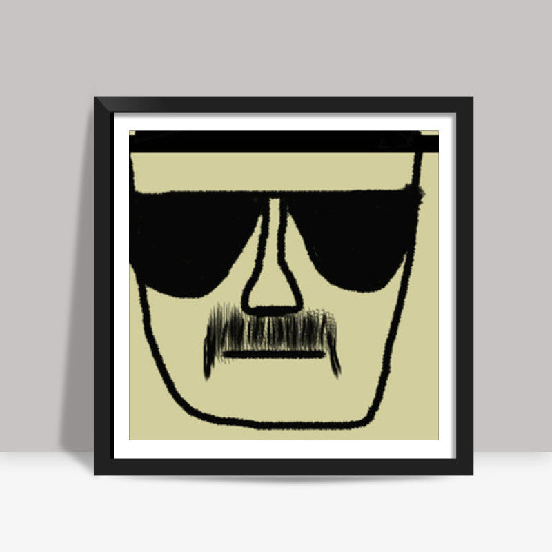 HEISENBERG Square Art Prints