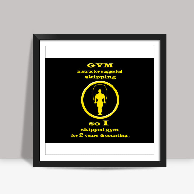 Gym Wall Art Square Art Prints