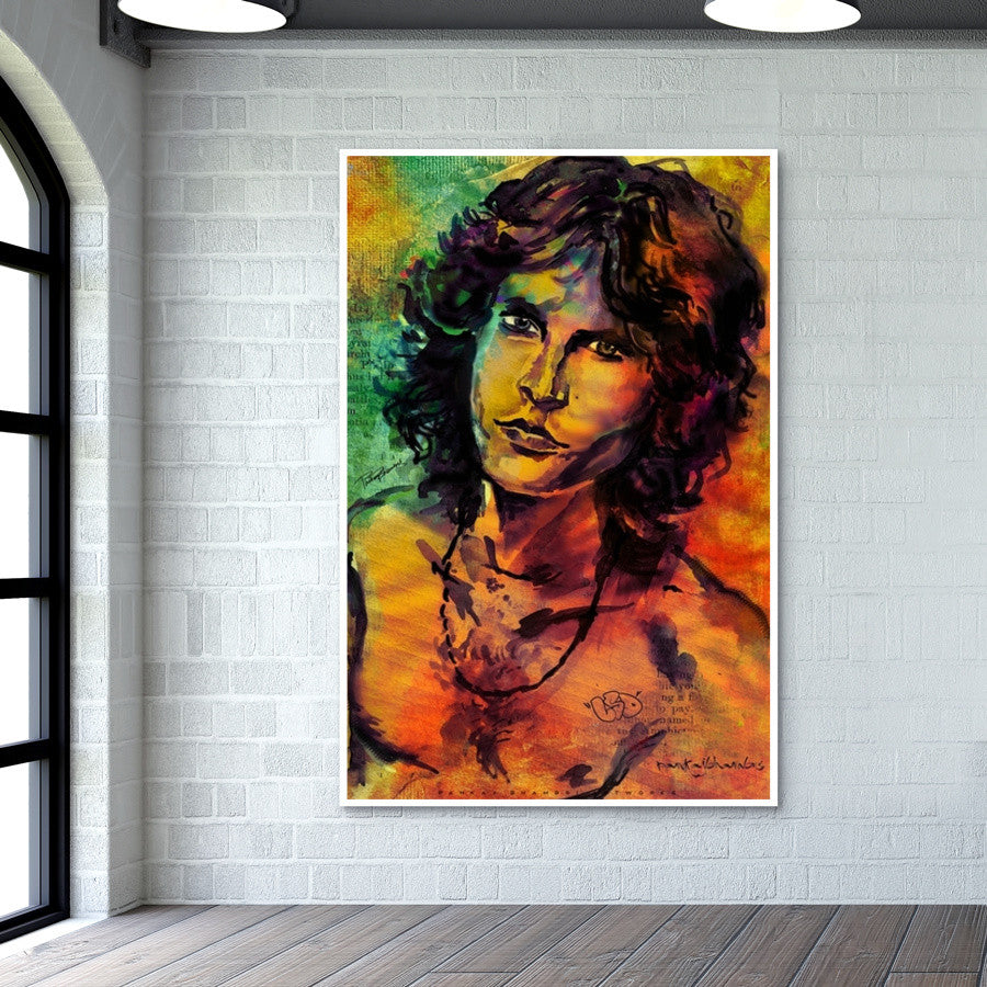 Jim Morrison LSD Wall Art