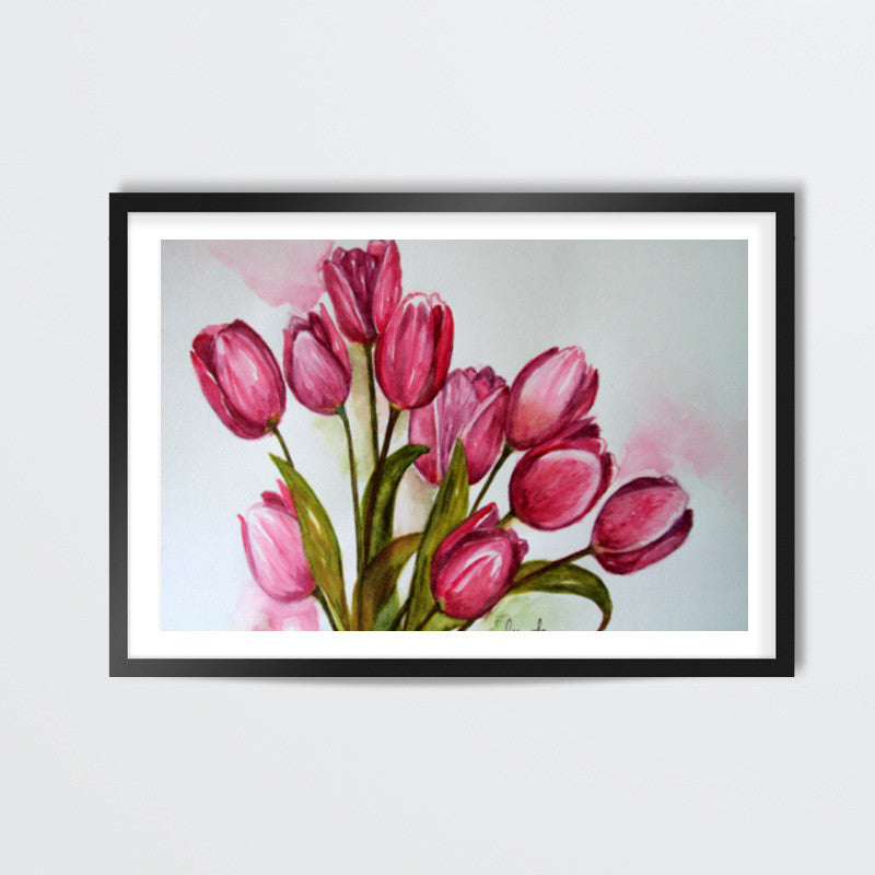 Tulips Bouquet Wall Art