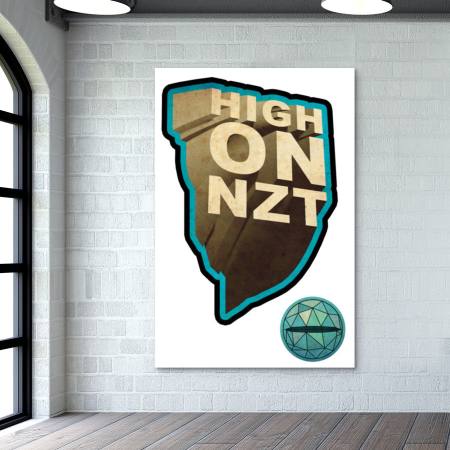 High on NZT Wall Art