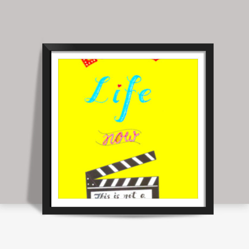 Enjoy Life Square Art Prints