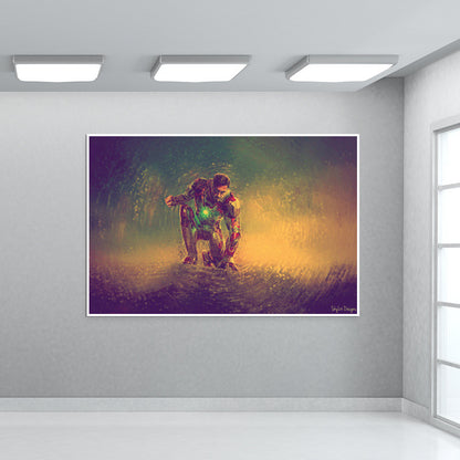 Iron Man Painting Wall Art