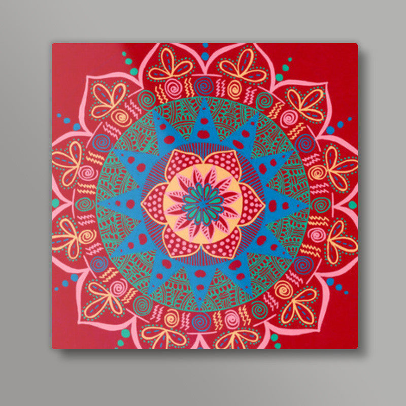 Mandala Square Art Prints