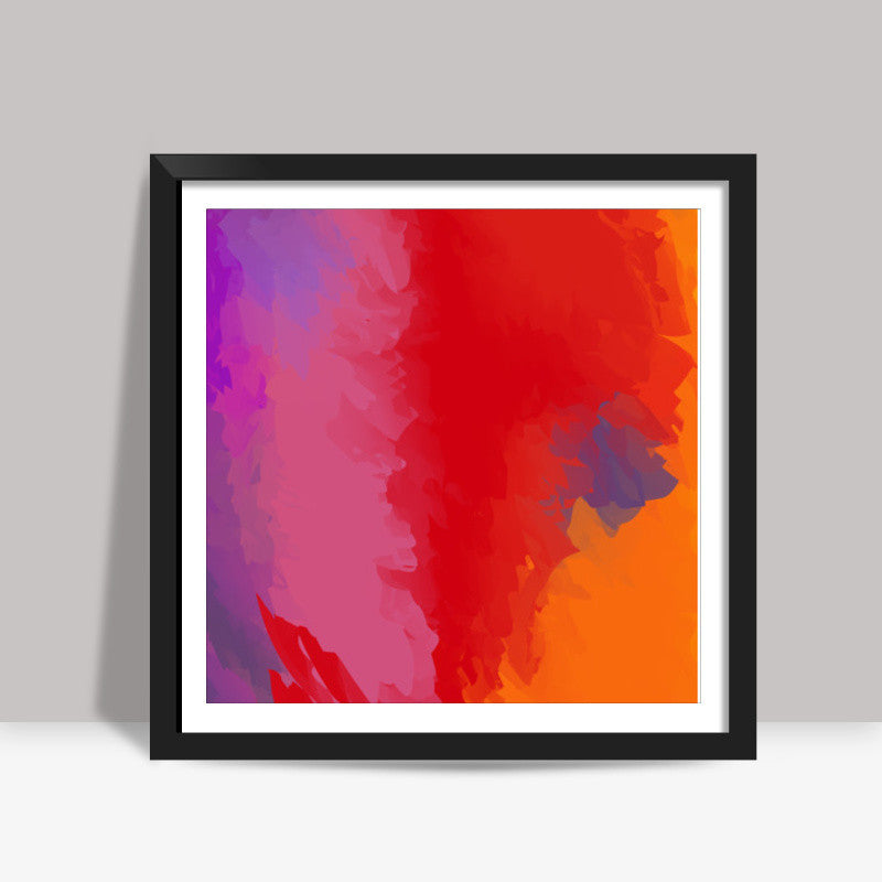 A Dash of Color Square Art Prints