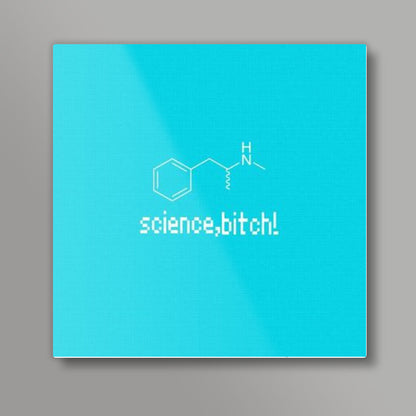 Science Bitch Square Art Prints