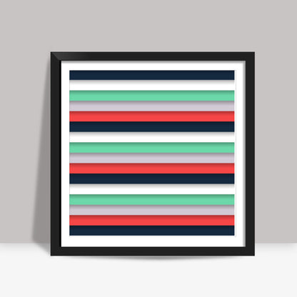 Stripes Square Art Prints