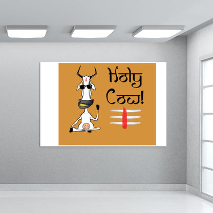 The Holy Cow ! Wall Art