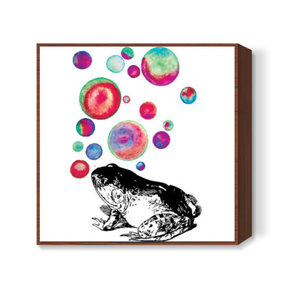 Froggy Bubbles Square | Lotta Farber