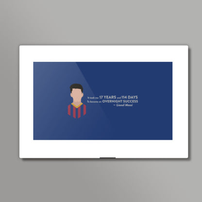 Messi Barcelona Wall Art