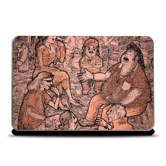 Laptop Skins, The Non Intellectuals Laptop Skin | Charbak Dipta, - PosterGully