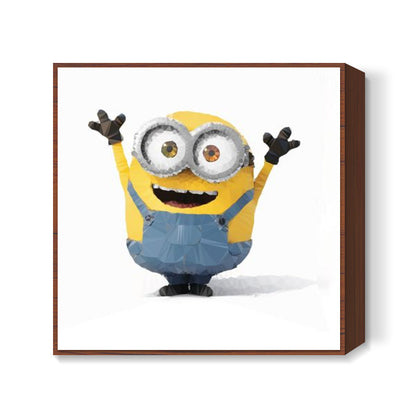 cute minions lowpoly artwork | vinayak chincholkar