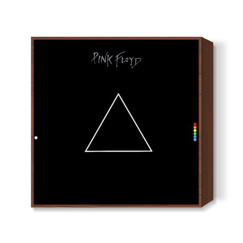 Pink Floyd The Dark Side of the Moon Minimal Square Art Print