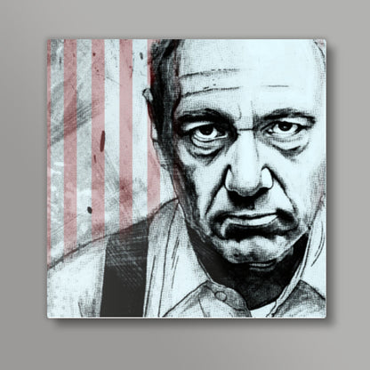 kevin spacey Square Art Prints