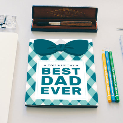 Best Dad Ever Shirt Art Notebook