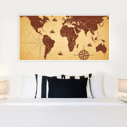 World Map Wall Poster Door Poster