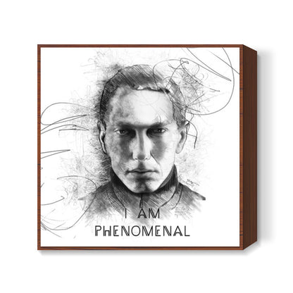 I am phenomenal Square Art Prints